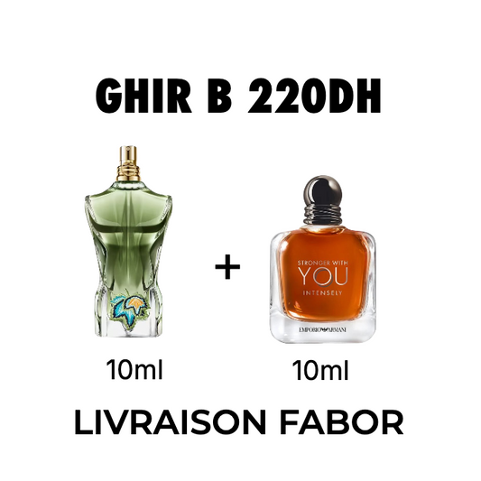 10ml  paradise + 10ml intensly